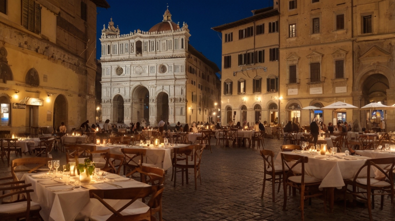 Dinner with a View at Piazza della Signoria