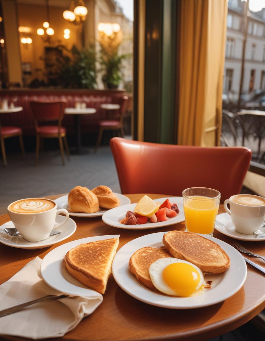 Breakfast at Café Paris