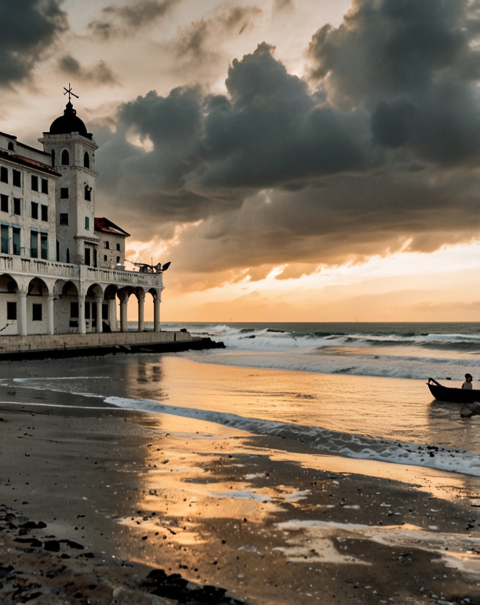 Explore A Day in Havana, Sunrise at Malecón